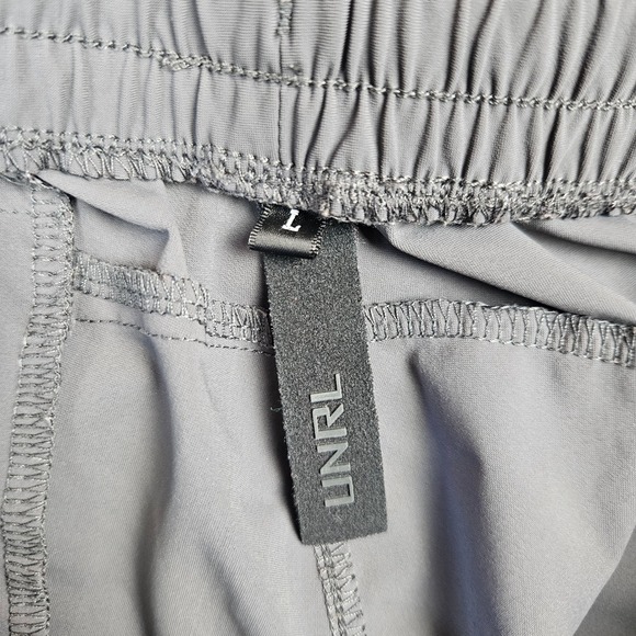 UNRL In-Flex Jogger III Pants Men's L Gray Graphite Stretch Performance Athletic - Picture 2 of 7